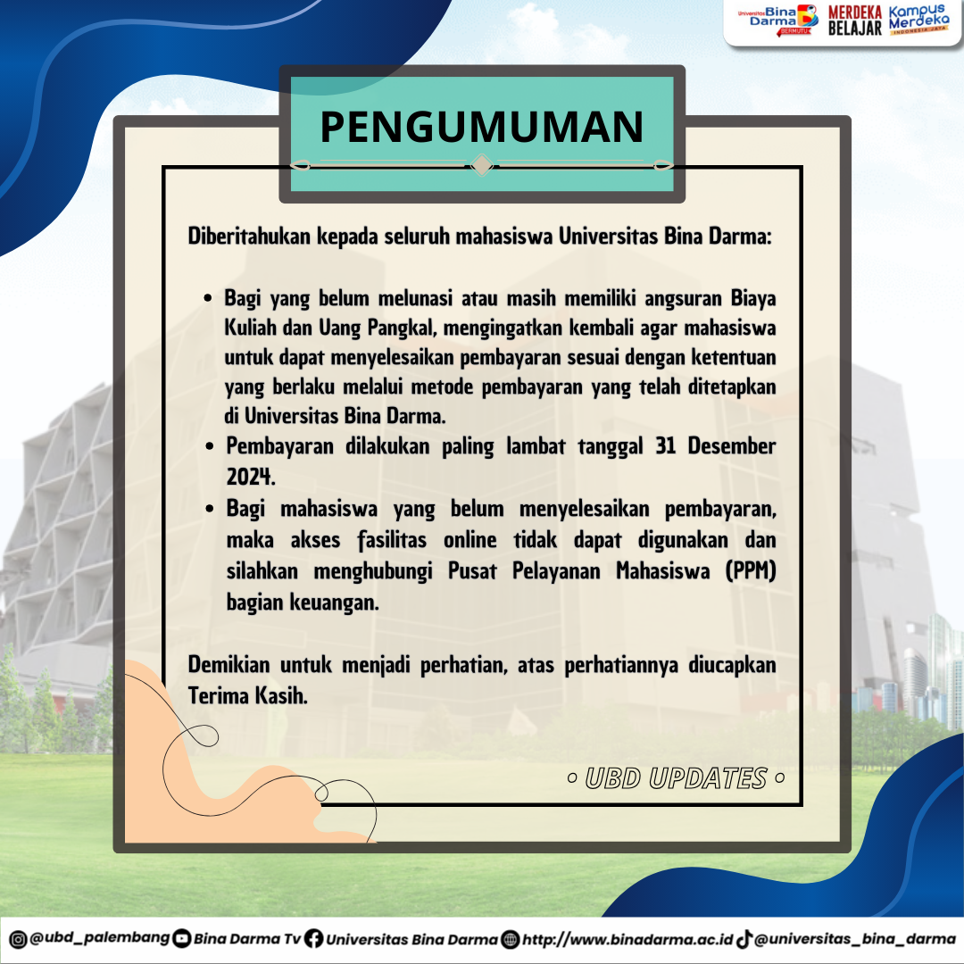 pengumuman